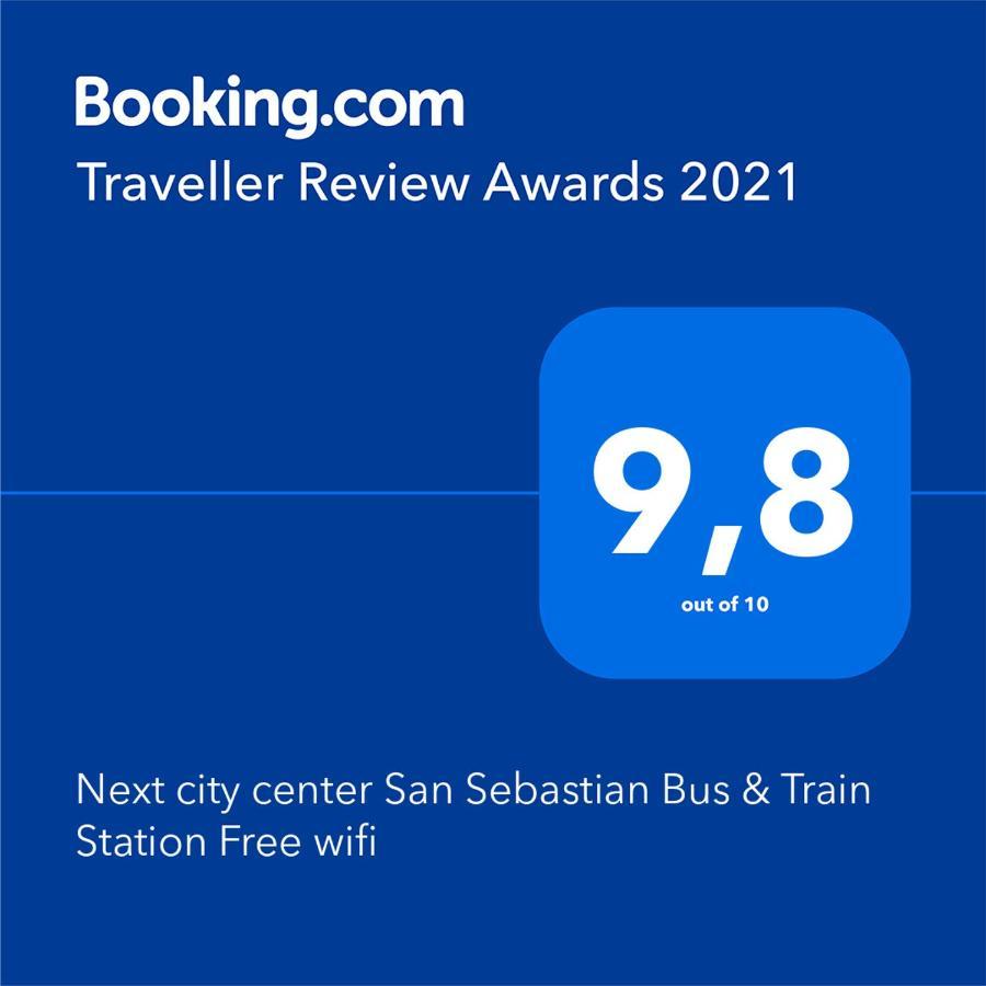 Next City Center San Sebastian Bus & Train Station Free Wifi Esterno foto